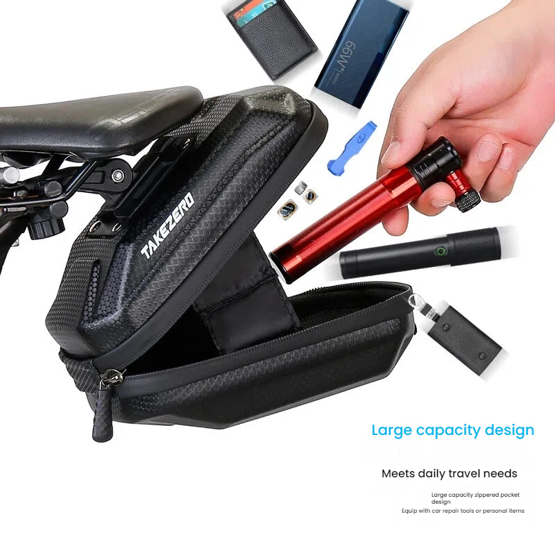 Waterproof EVA Hard Shell Bike - Saddle Bag Under Seat ulasan dan harga