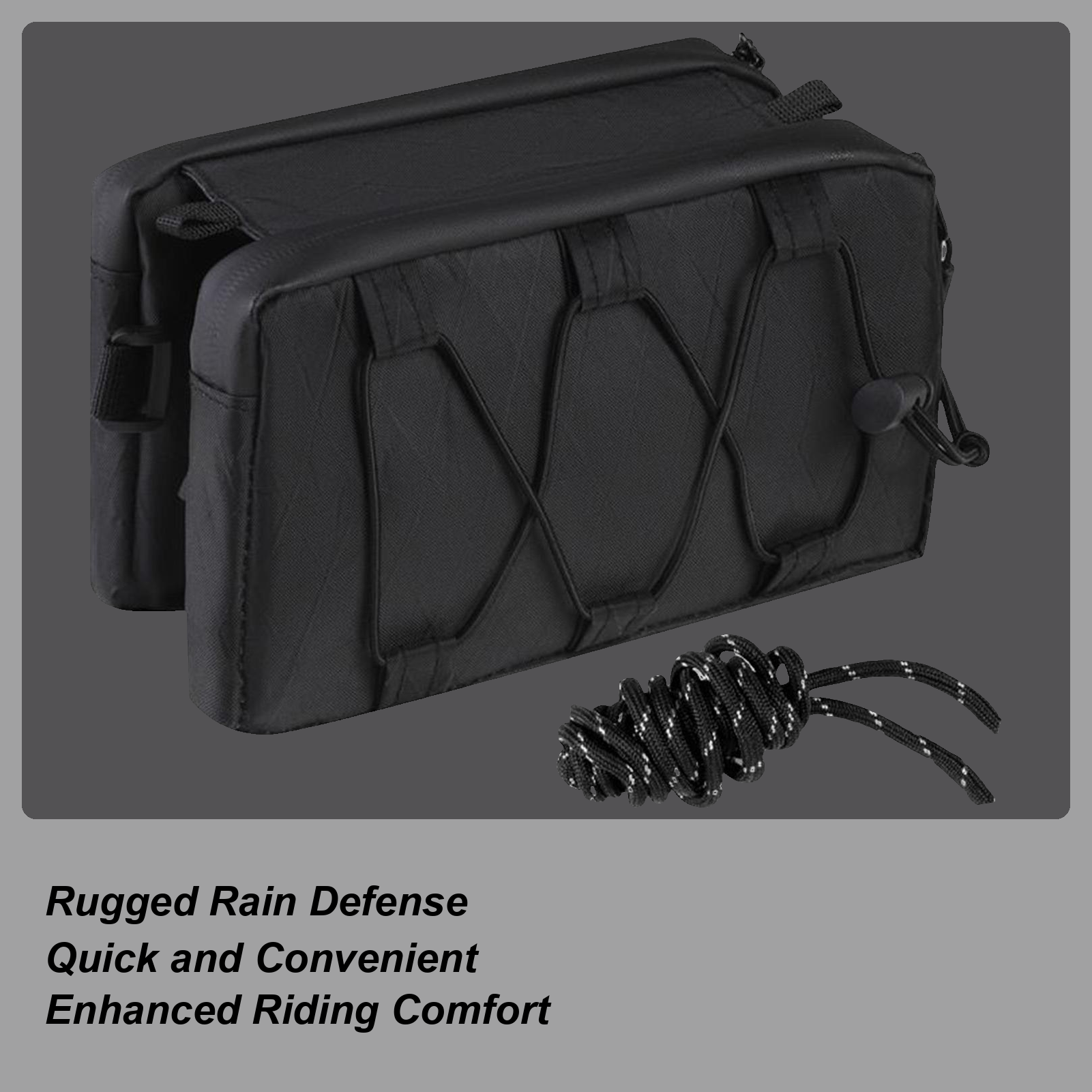 Bike Top Tube Bag Bicycle Fram - Cycling Commute Gear ulasan dan harga