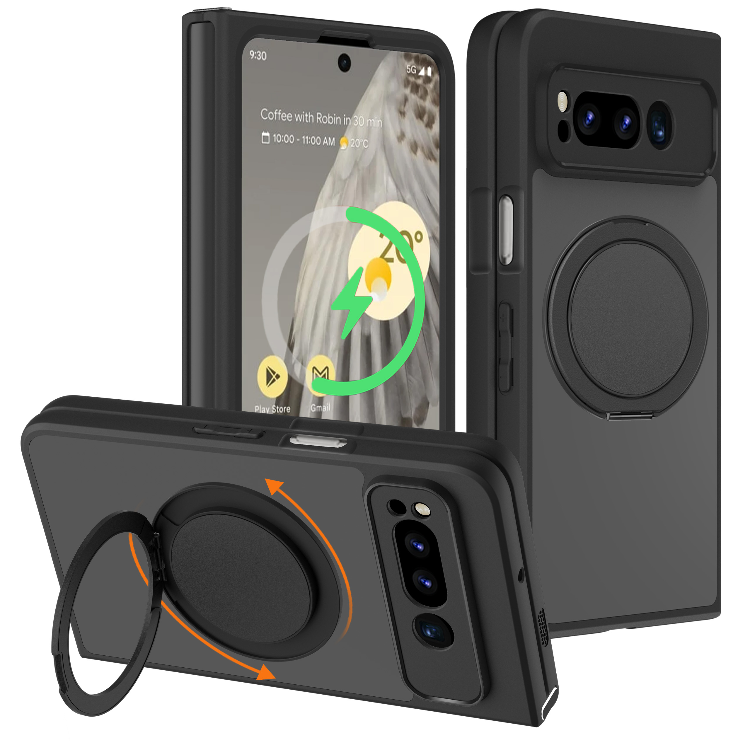For Google Pixel Fold Case Mag - Kickstand Adjustable ulasan dan harga