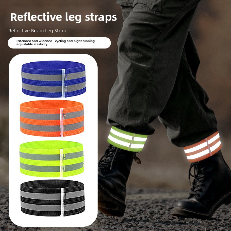 Reflective Bike Leg Band for m - Cycling Commute Pants ulasan dan harga