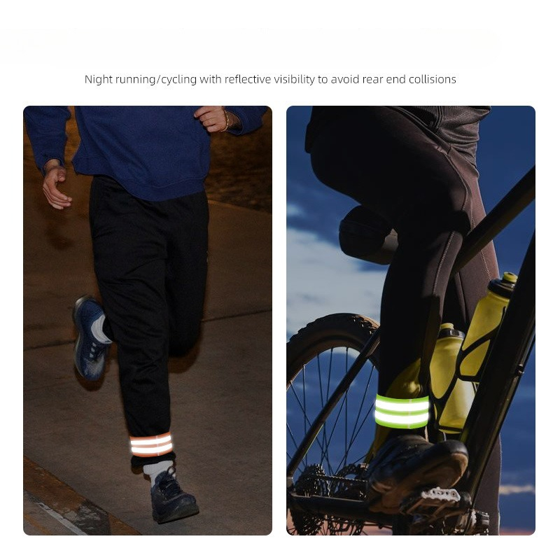Reflective Bike Leg Band for m - Cycling Commute Pants ulasan dan harga