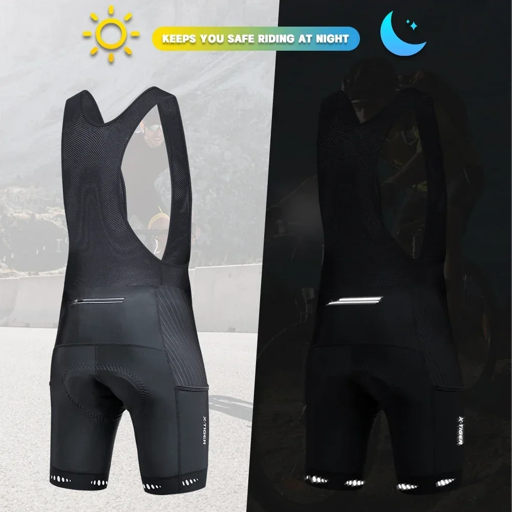 X-TIGER Men's Cycling Shorts T - Cycling Commuter Pants ulasan dan harga