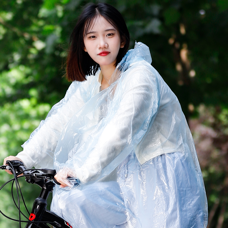Bicycle Raincoat Thickened Adu - Cycling Rain Jacket Commute ulasan dan harga