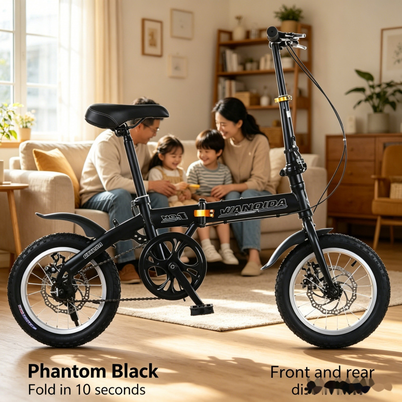 New 12 14 Inch Mini Folding Bi - Commuting With Bike ulasan dan harga