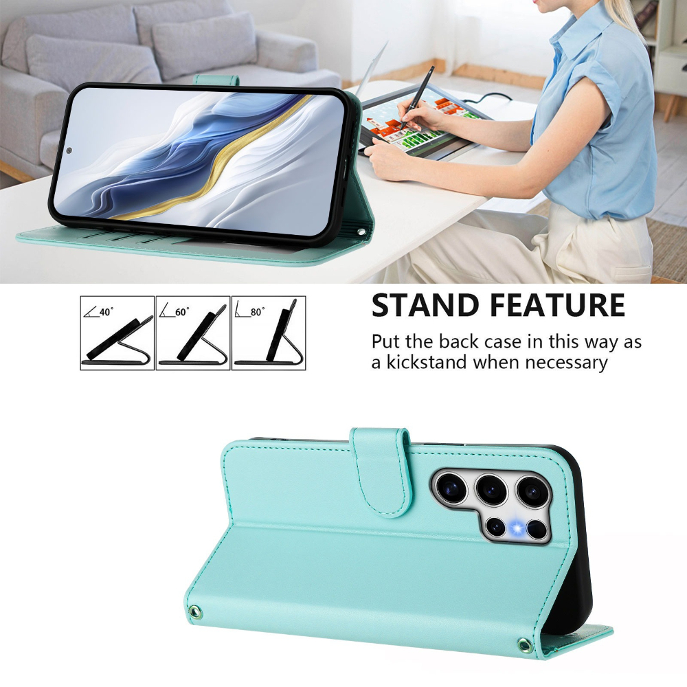 Flip Leather Case For For A05  - Kickstand Adjustable ulasan dan harga