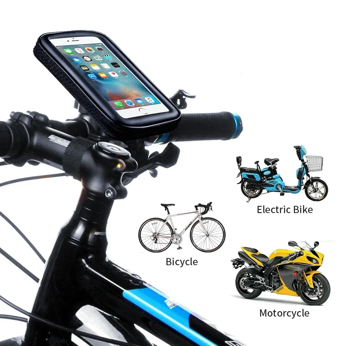 Waterproof Bicycle Phone Holde - Cycling Commute Bag ulasan dan harga