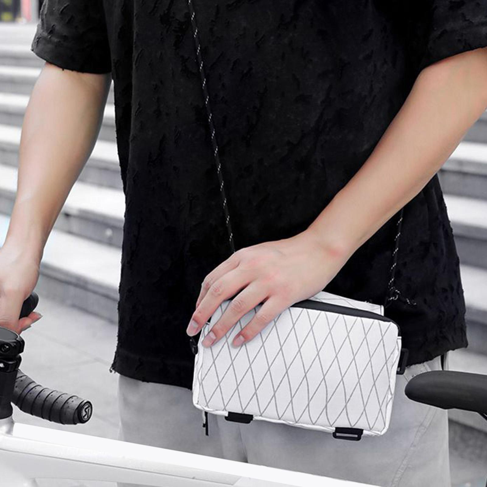 Bike Top Tube Bag Bicycle Fram - Cycling Commute Gear ulasan dan harga