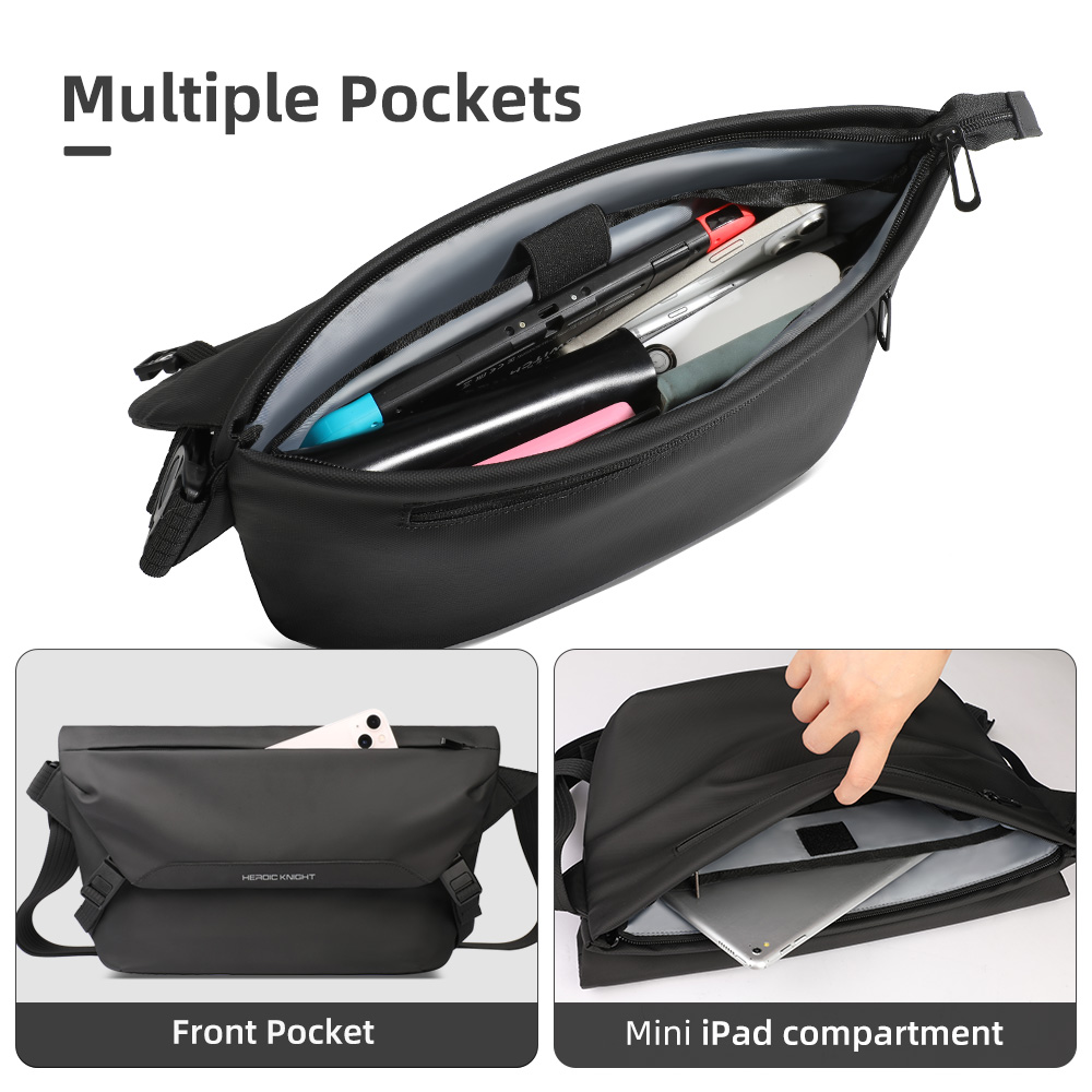 HcanKcan Man Shoulder Bag Wate - Cycling Commuter Backpack Waterproof ulasan dan harga