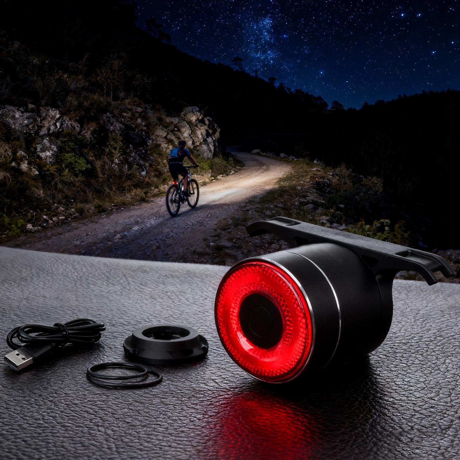 Bike Brake Light Smart Bike Ba - Cycling Commuting ulasan dan harga