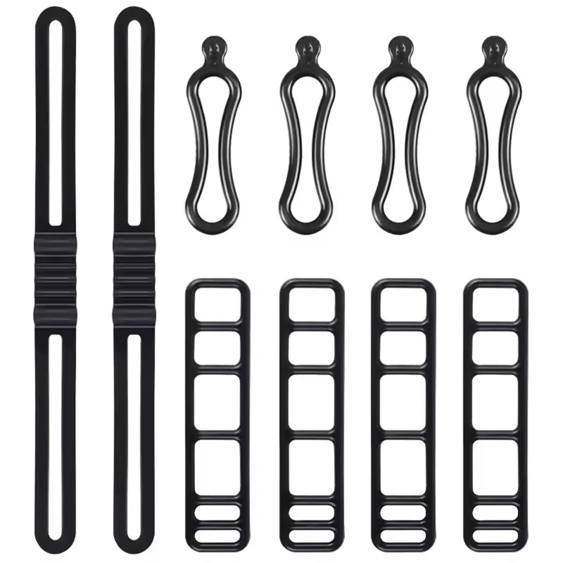 4PCS Bike Silicone Strap Adjus - Bike Pump Frame Mount ulasan dan harga