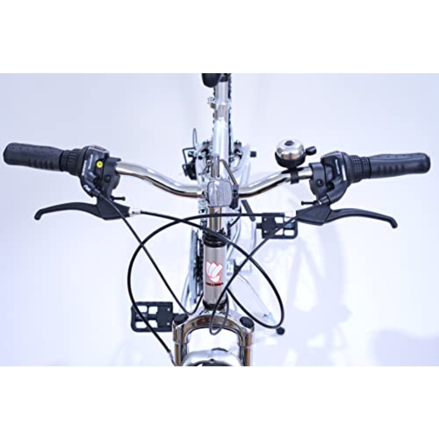 26 Inch Alloy Folding Bike wit - Commuting With Bike ulasan dan harga