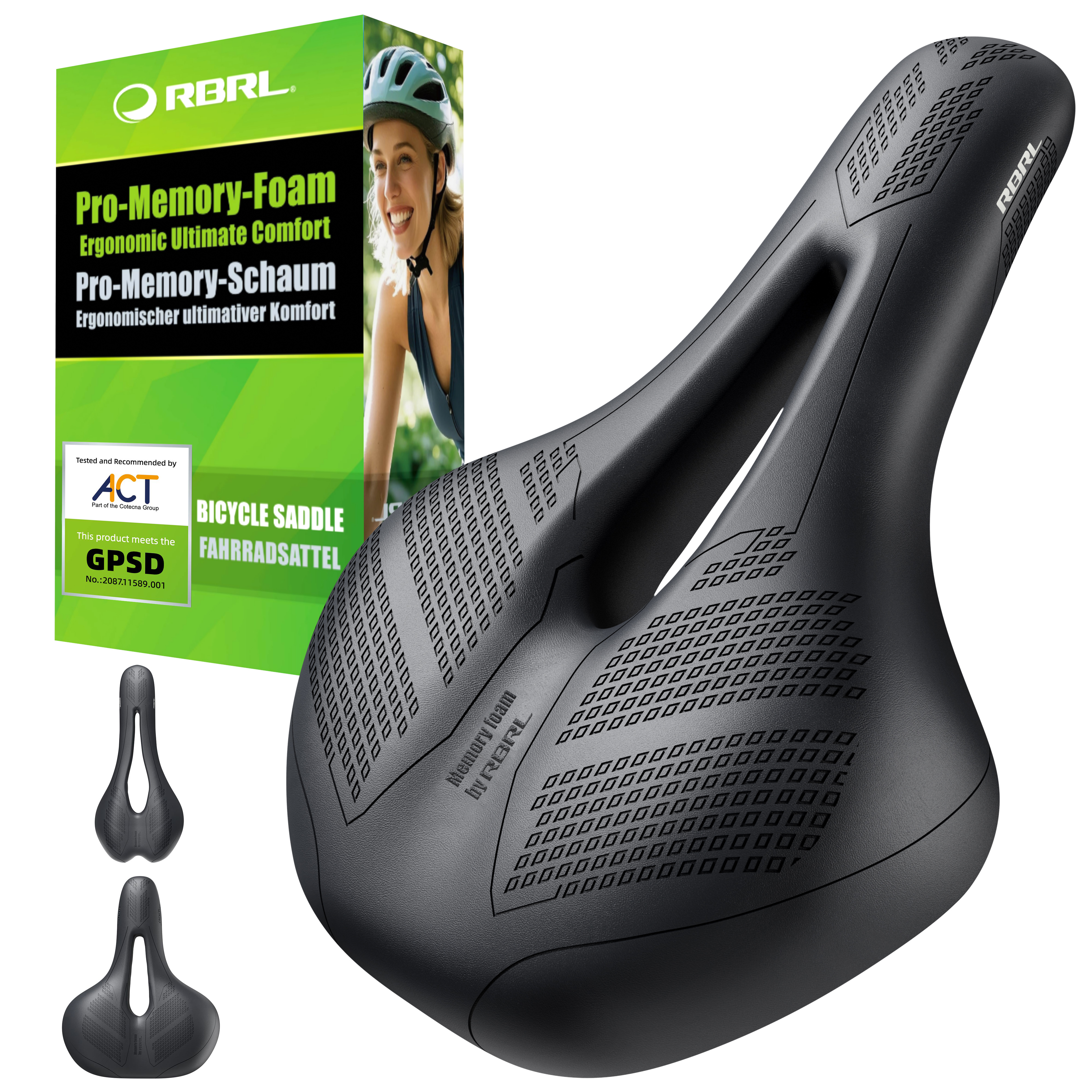 RBRL Bicycle Saddle Waterproof - Cycling In City ulasan dan harga