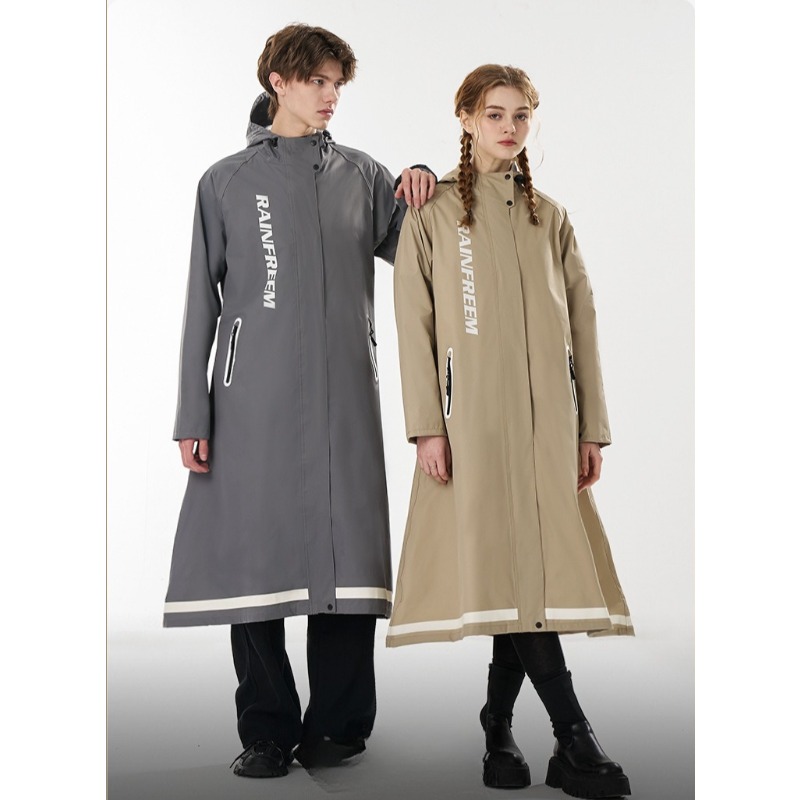 Oversize Single Long Style Rai - Cycling Commuter Rain Gear ulasan dan harga