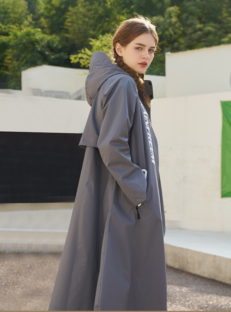 Oversize Single Long Style Rai - Cycling Commuter Rain Gear ulasan dan harga