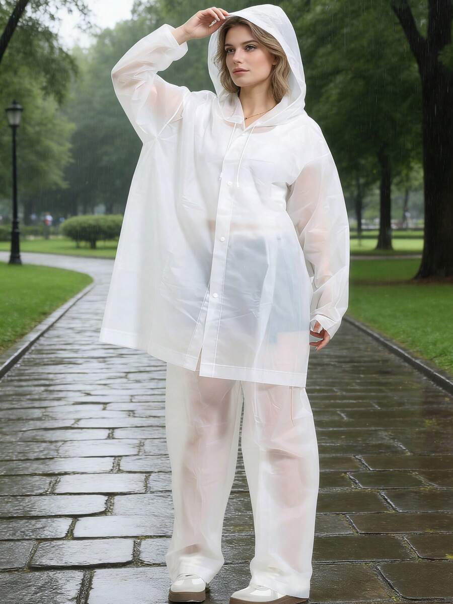 2pcs Unisex full-body rain sui - Cycling Commute Pants ulasan dan harga