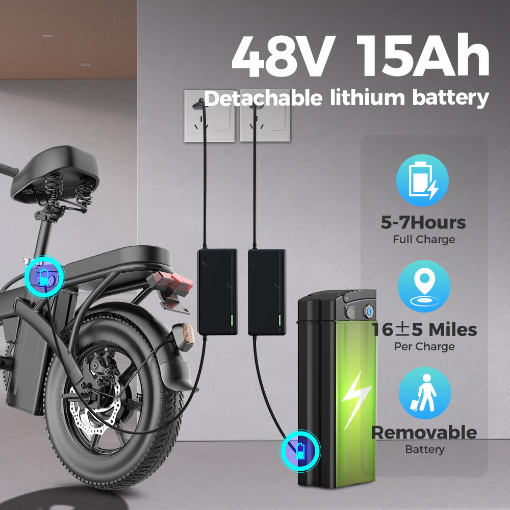 14-inch electric bike easy to  - Commuting With Bike ulasan dan harga