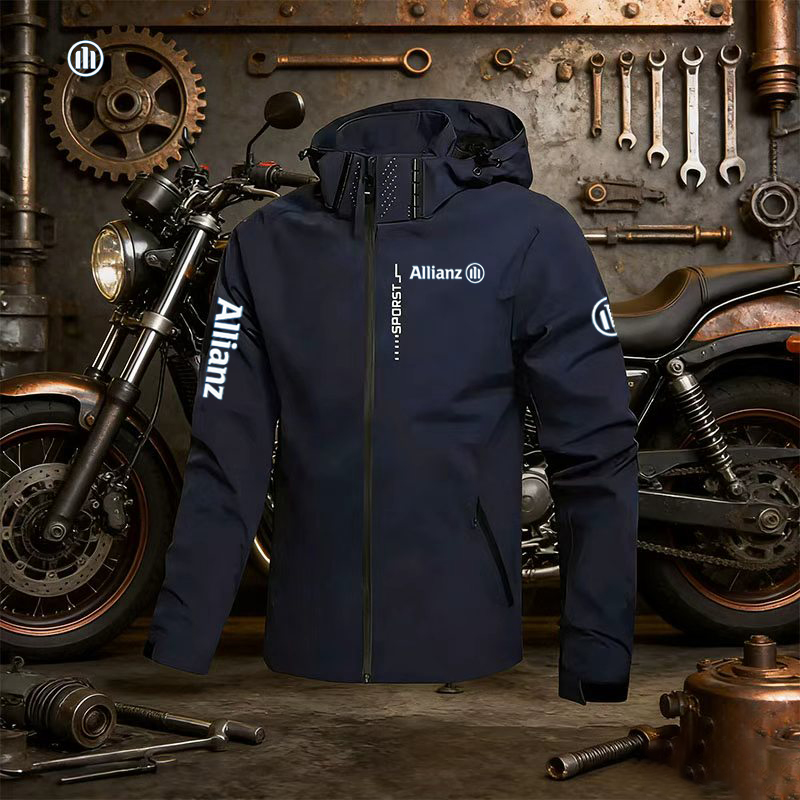 2026 allianz logo Men's outdoo - Cycling Rain Jacket Commute ulasan dan harga